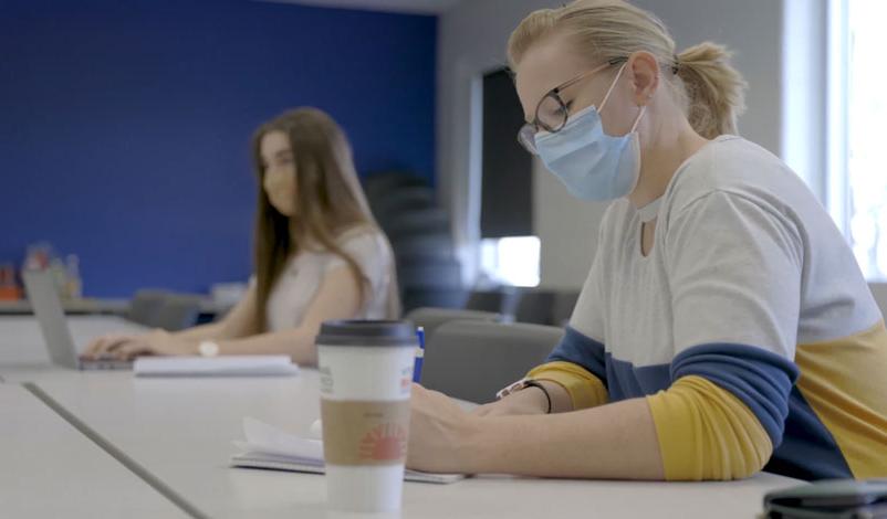 Students at the Mount Mercy University Graduate Center